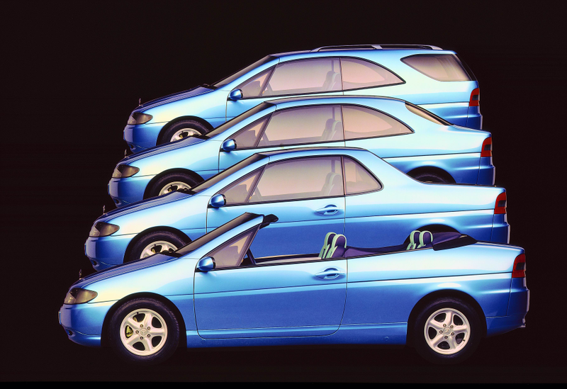 Illustration for article titled That Time Mercedes Made Four Cars In One